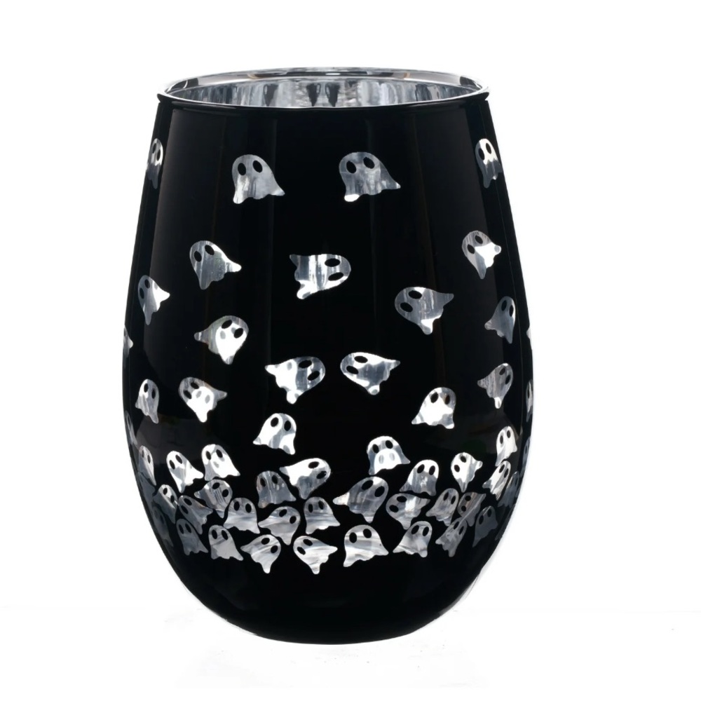 Way to Celebrate Two Tone Stemless Wine Glass Ghost